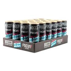 24 x NOCCO FOCUS, 330 ml (Raspberry Blast)