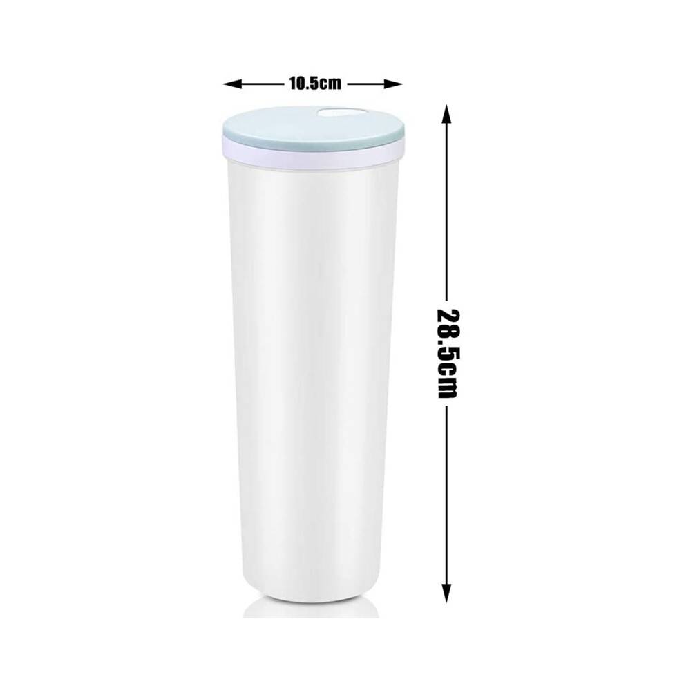 2 Pcs 2L Tall Clear Spaghetti Pasta Storage Container with Adjustable Lid,Multi-Purpose Plastic Kitchen Food Storage Jar