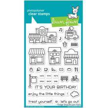 Lawn Fawn Clear Stamps 4X6 - Village Shops LF1692