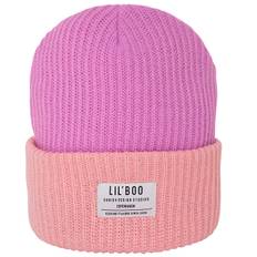 Lil'Boo Copenhagen Mössa - Rib/Stickad - Mysigt - Rosa/Purple - Lil' Boo Copenhagen - 4-13 år - Mössa