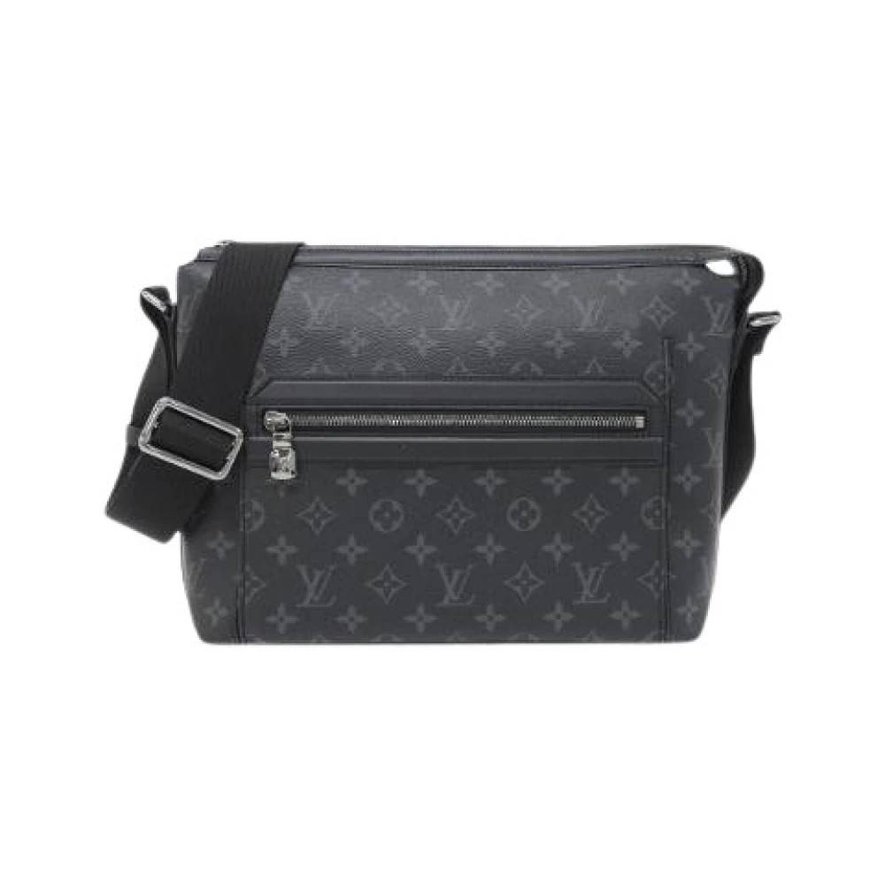 Louis Vuitton Vintage Pre-owned Odyssee Monogram Coated Canvas Shoulder Bag - Vintage - Herre - Sort - ONE SIZE - Uld