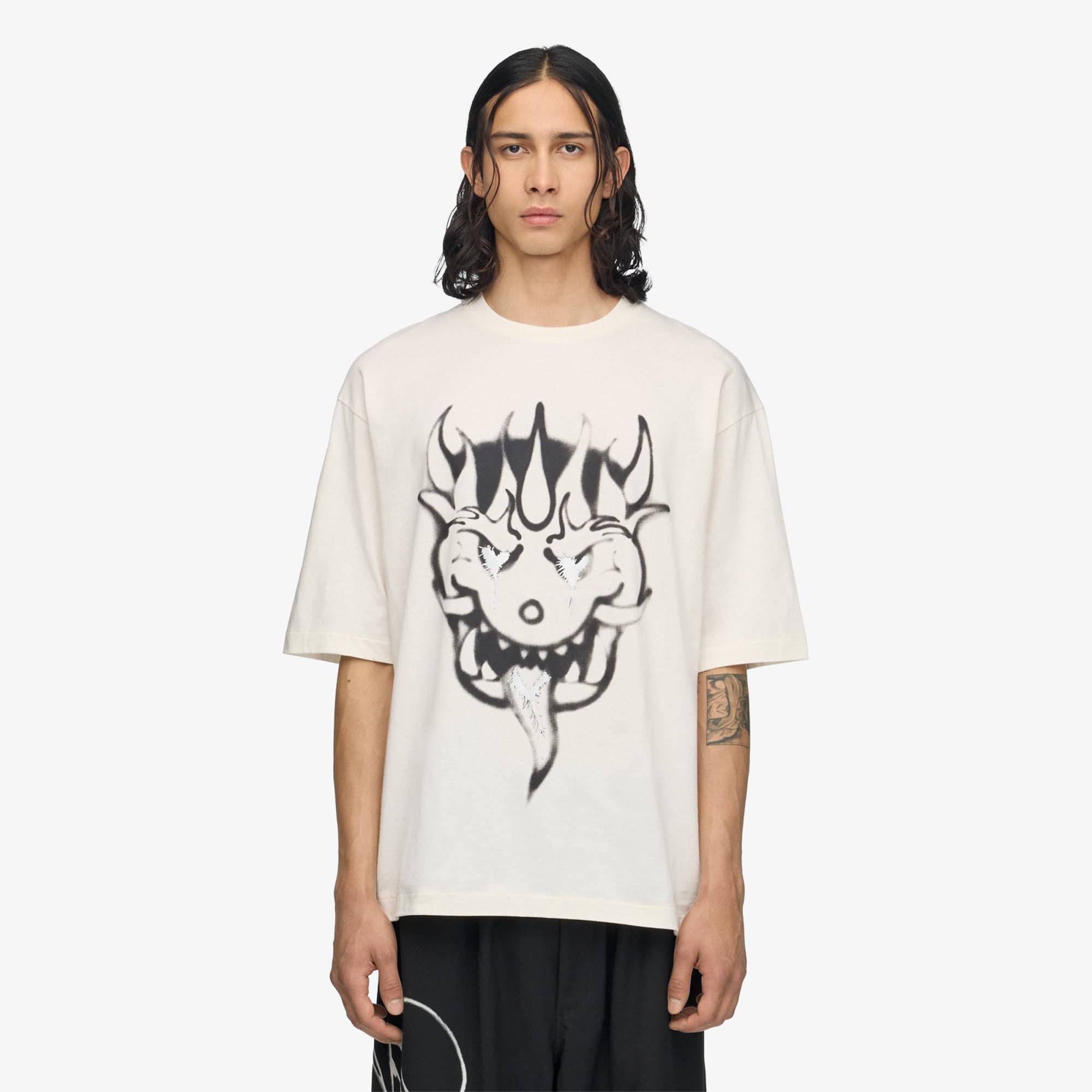 T-shirt Y-3 Chito Graphic Short Sleeve Tee Chalk White XS - Chalk White - XS
