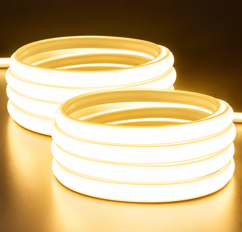 2 stk. LED-strip 3 m til indendørs og udendørs brug - varmt lys