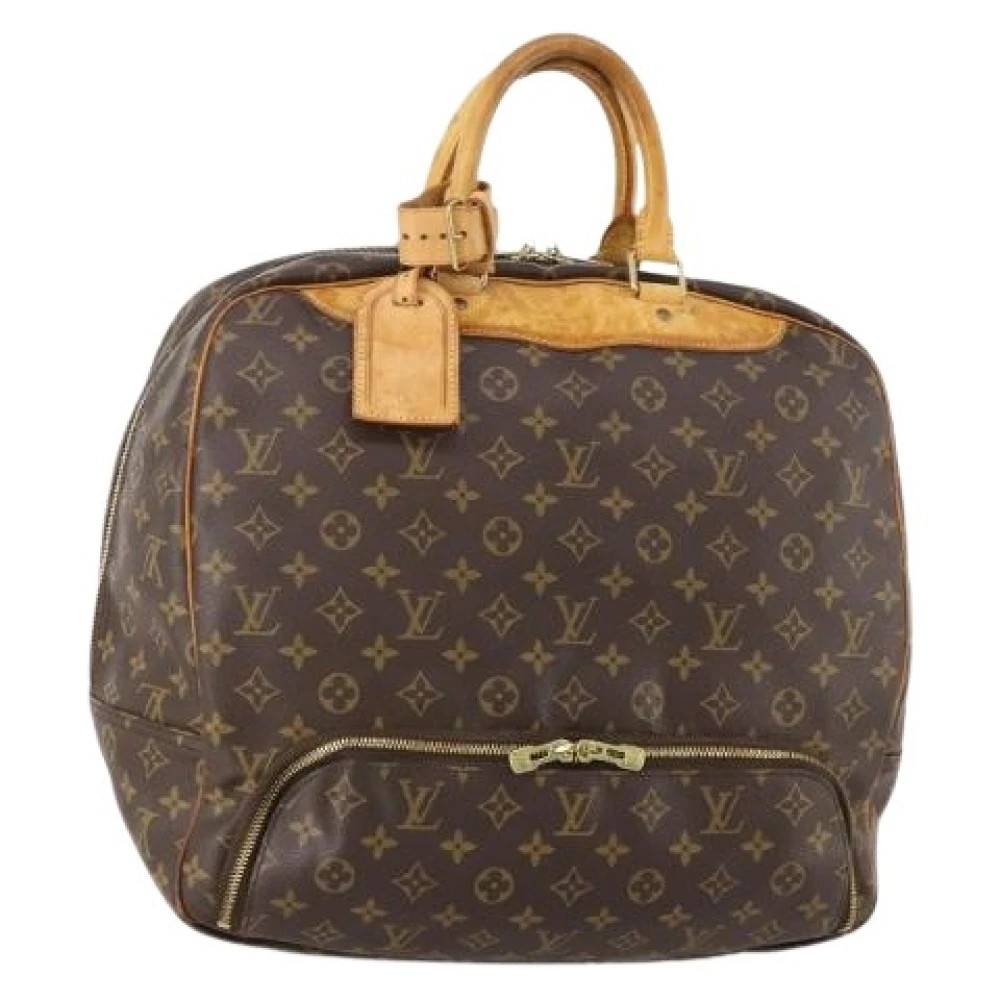 Louis Vuitton Vintage Pre-owned Boston Bag - Vintage - Dame - Brun - ONE SIZE - Læder