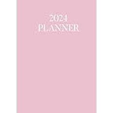 Simplified Planner 2024, A5 To Do List Planner, For Work and School,Life notebook, 150 Pages Journaling Notebook - Pastel Pink