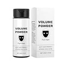 Texture Powder for Men, Strong Hold Modeling Texturizing, Natural 40g Styling Hair Powder, Easy to Apply, Refresh Shaping Ideal for Volume Boost