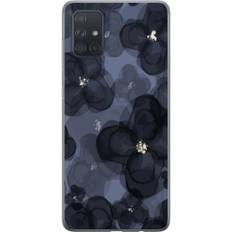 Samsung Galaxy A71 Transparent Mobilskal Blomsteräng