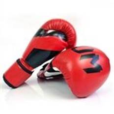 KAILUN NW-036 Leather Kick Boxing Gloves Karate Muay Thai Free Fight Training Gloves, 6oz