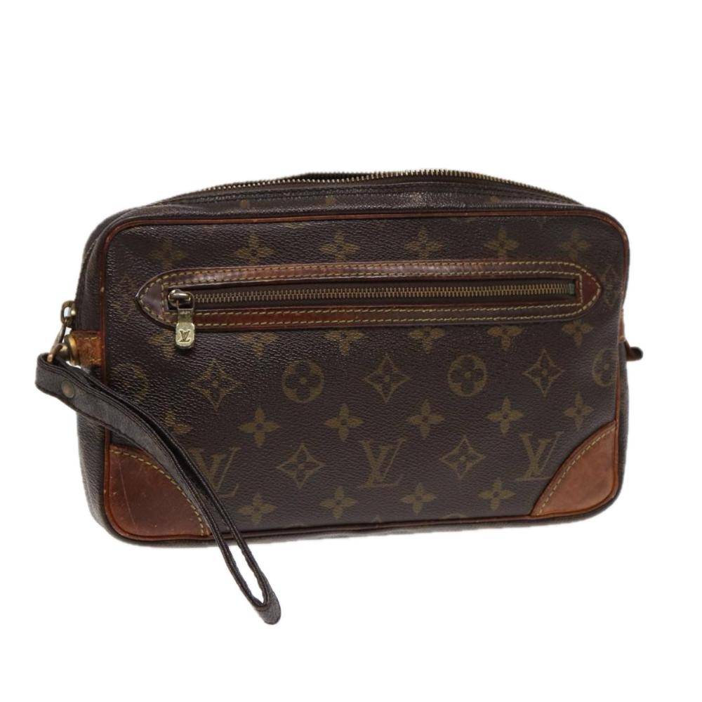 Louis Vuitton Vintage Marly Dragonne Stl. - Kuvertväskor Från Magasin - Brown (W 26cm x H 15cm x D 4.5cm)