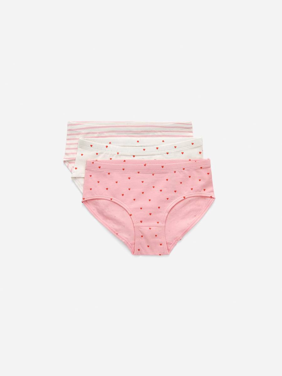 ARKET Cotton Jersey Briefs Set Of 3 -Multi, 134/140