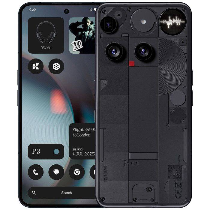 Smartphone - NOTHING - Phone (3) - 12 Go RAM - 256 Go - 5G-LTE IP68