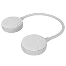 Bärbar Högtalare, Bluetooth-högtalare med Nackband, Inbyggd Mikrofon, Stöd för Handsfree, TF-kort, Bärbar Halshögtalare för Löpning, Cykling, Vandring(Grå)