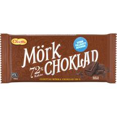 Cloetta Mörk Choklad 72% utan Tillsatt Socker 100g