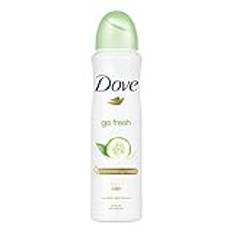 Antiperspirant deodorant "Go Fresh" från Dove – gurka, sprayflaska