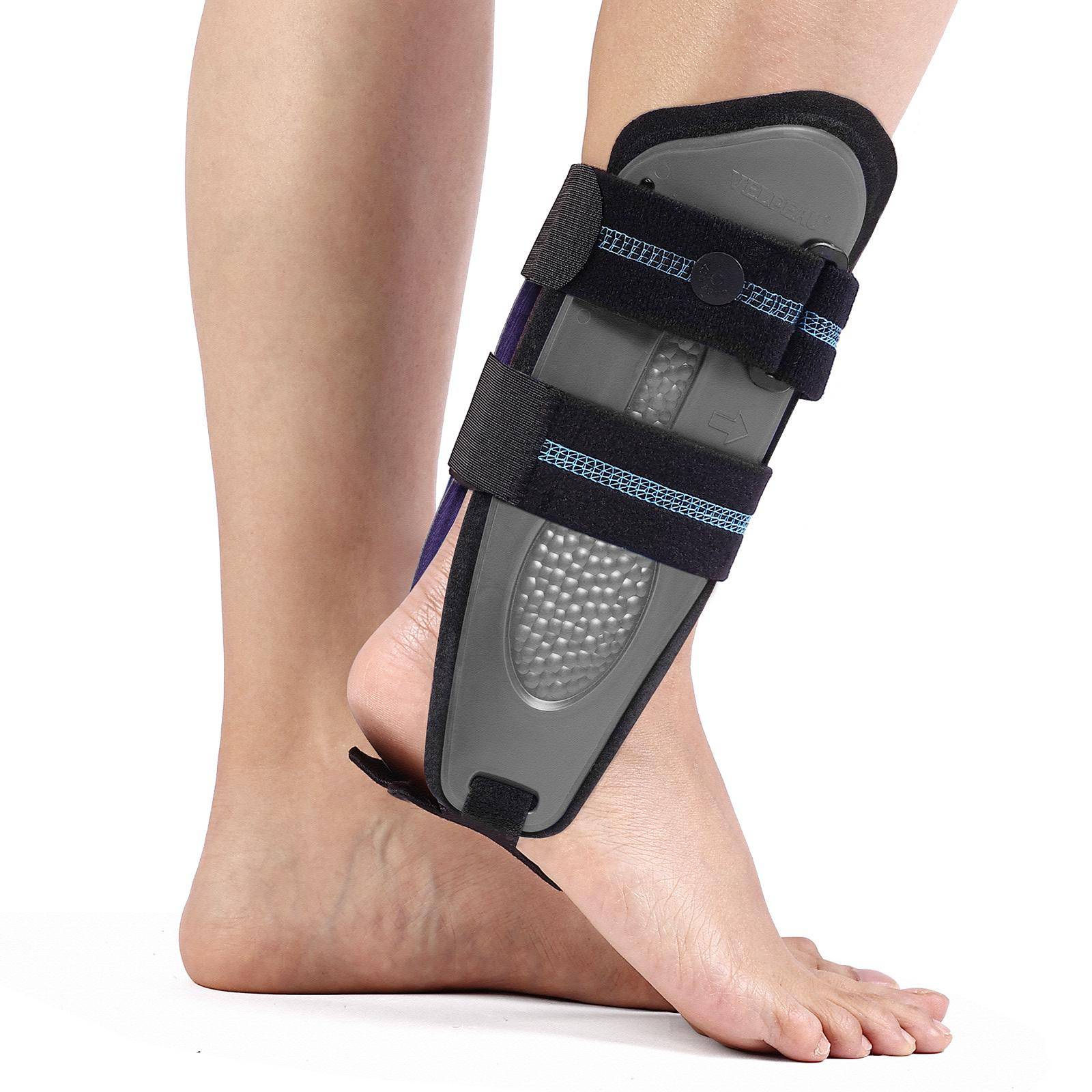VELPEAU Stirrup Ankle Splint for Sprains and Joint Injury Ankle Stabilizer Support for Left and Right Feet Can be Worn in Shoe