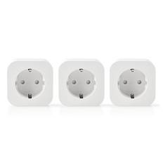 Wi-Fi Smart Plug 3 pak, Nedis WIFIP121FWT3