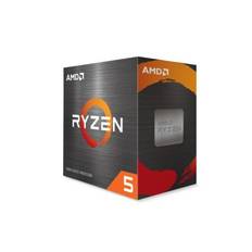AMD Ryzen 5 5500 6-Core 12-Thread (65W), 3,6/4,2 GHz, 19 MB cache, Socket AM4, boxad med Wraith Stealth-kylare