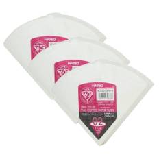 V60 Filter Paper - 02 - 100 stk - Hvid - 3 stk