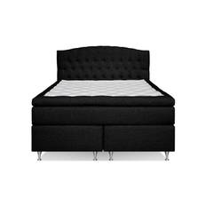 Belda Sängpaket 160x200 Fast/Medium - Svart Kontinentalsäng
