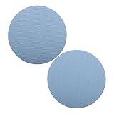 YARNOW 2 St Yoga Platt Matta Yogamatta Träningsunderlägg Yoga Kudde Träningsdyna Pilates Kudde Träning Knäskydd Knäböja Sky-blue Sudd