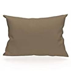Soleil d'Ocre 554829 skära kudde Oss 57 Son Bomull Henne Taupe 50 x 75 cm