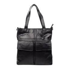 Spikes & Sparrow Tote Väska Skinn Svart