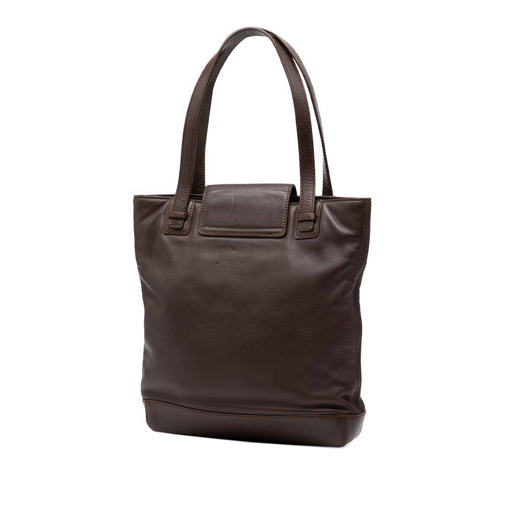 Loewe Vintage Tote Stl. - Totebags Från Magasin - Brown (L 23cm x W 20cm x D 4cm)