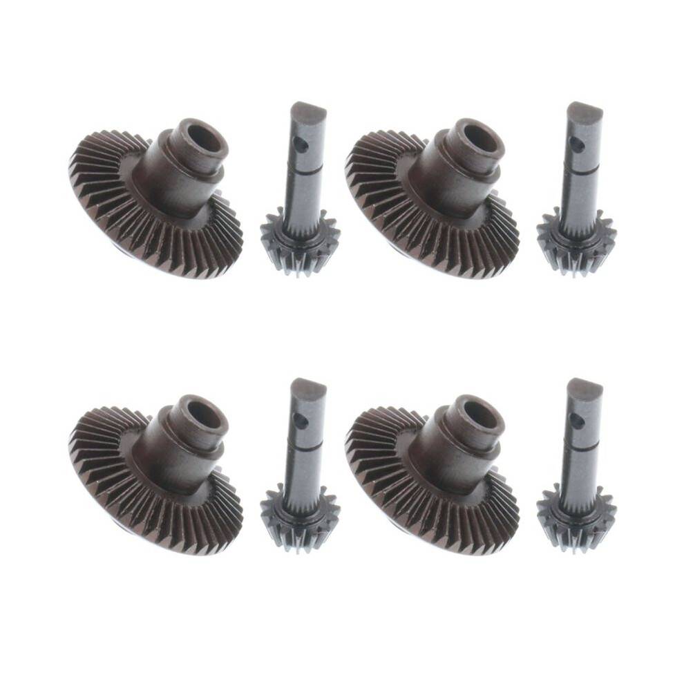 4X Heavy Duty Helical Bevel Gear 40T 15T for 1/10 RC4WD TF2 D90 Gelande II Yota Axle &Pinion Gear