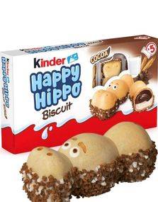 5-pack Kinder Happy Hippo Kakao Kex 103g