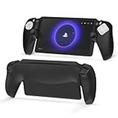 Fodral för Playstation portal/PS portal/PS5-portal (2023), mjukt silikonskyddande fodral – svart