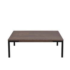 Rowico Home - Farrell Soffbord Brun Ek/Svart 80x80x27 från Sleepo (80x80x27)