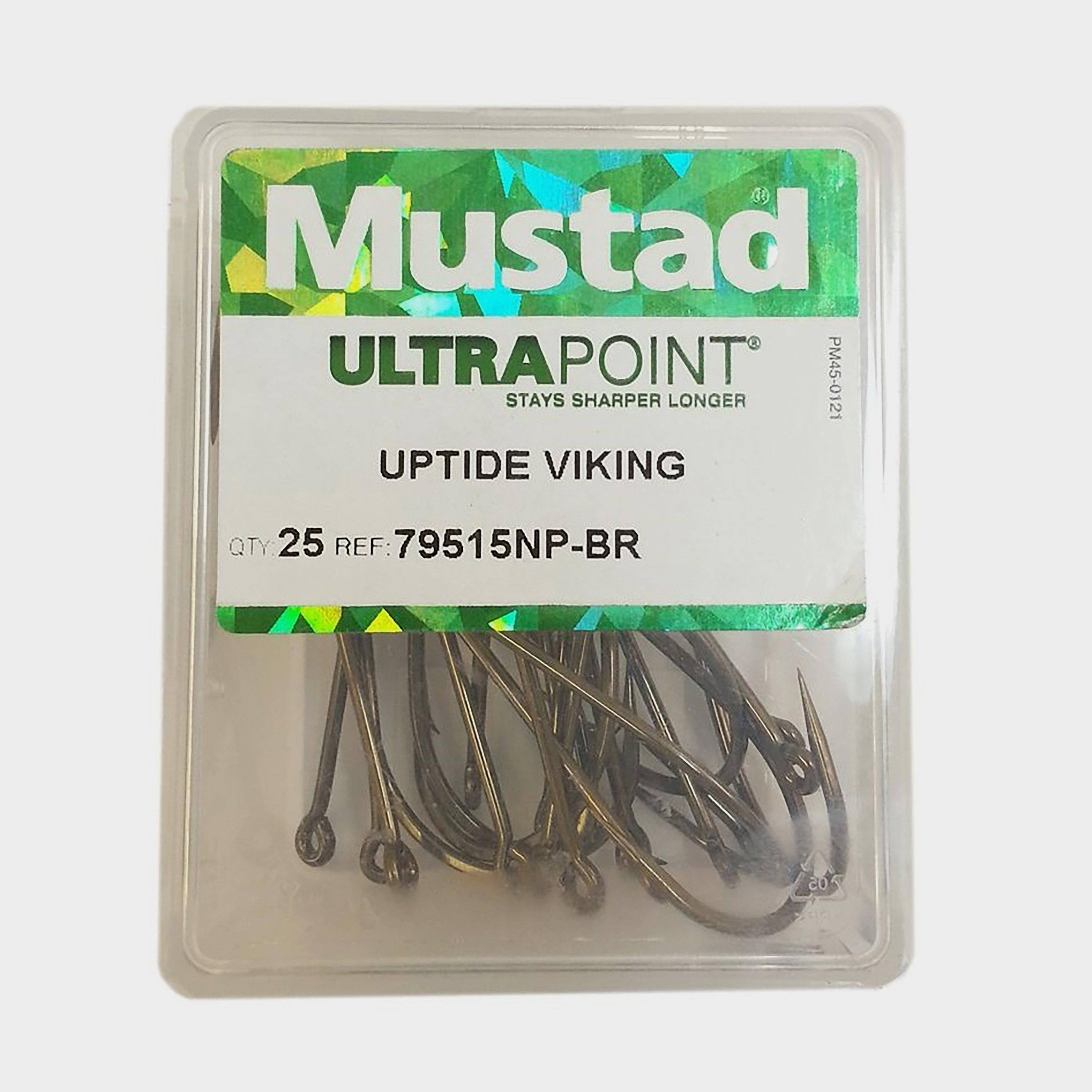 Mustad Uptide Viking Hooks Bulk (Size 2/0), Silver - One Size