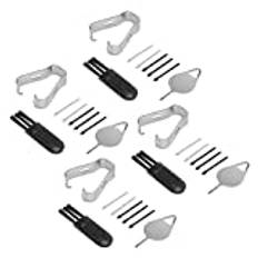 4 St Touch Stylus S Pen Nibs Set för Galaxy Tab S8, Galaxy Tab S8 Plus Ersättande Touch Stylus Pen Tips Kit med Borttagningspincett, Paket med 4