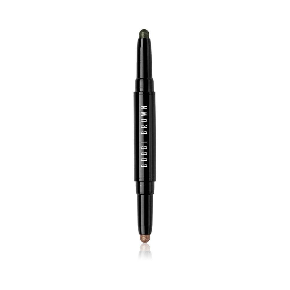 Bobbi Brown Long-Wear Dual-Ended Cream Shadow Stick ögonskugga i tvåfärgad pennform Café / Gilded Green 1,6 g
