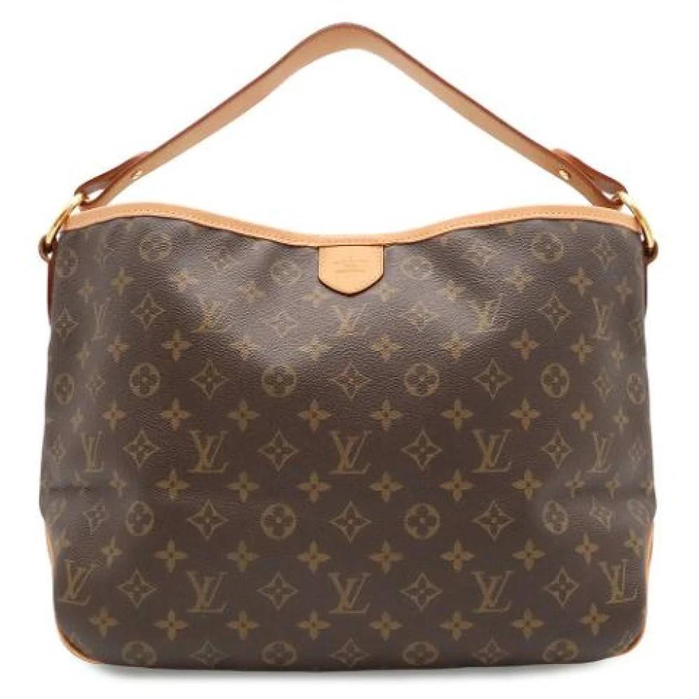 Louis Vuitton Vintage Pre-owned Vintage Monogram Skuldertaske - Vintage - Dame - Brun - ONE SIZE - Uld