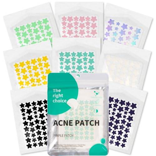 397 Stück Pimple Patch Hydrokolloid Pflaster Pickel Patch Unsichtbare NatüRliche Mit SalicylsäUre Und TeebaumöL Tag Und Nacht 2-In-1 Anti Pickel Patches Acne Wasserdicht Atmungsaktiv Absorptions