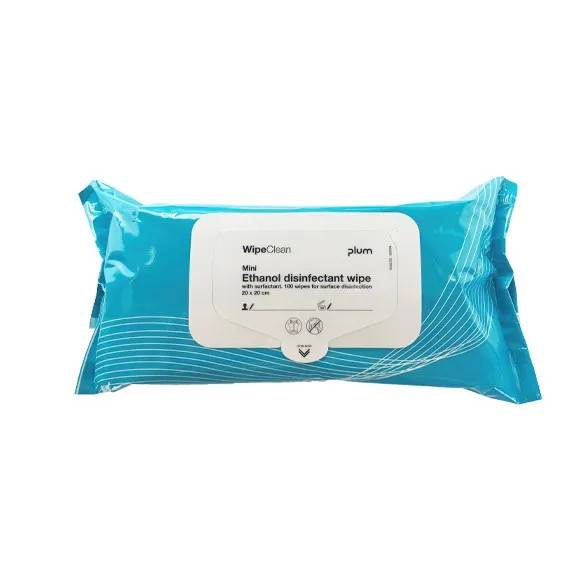 WipeClean Ethanol Disinfection 80% Tensid 100st/förp