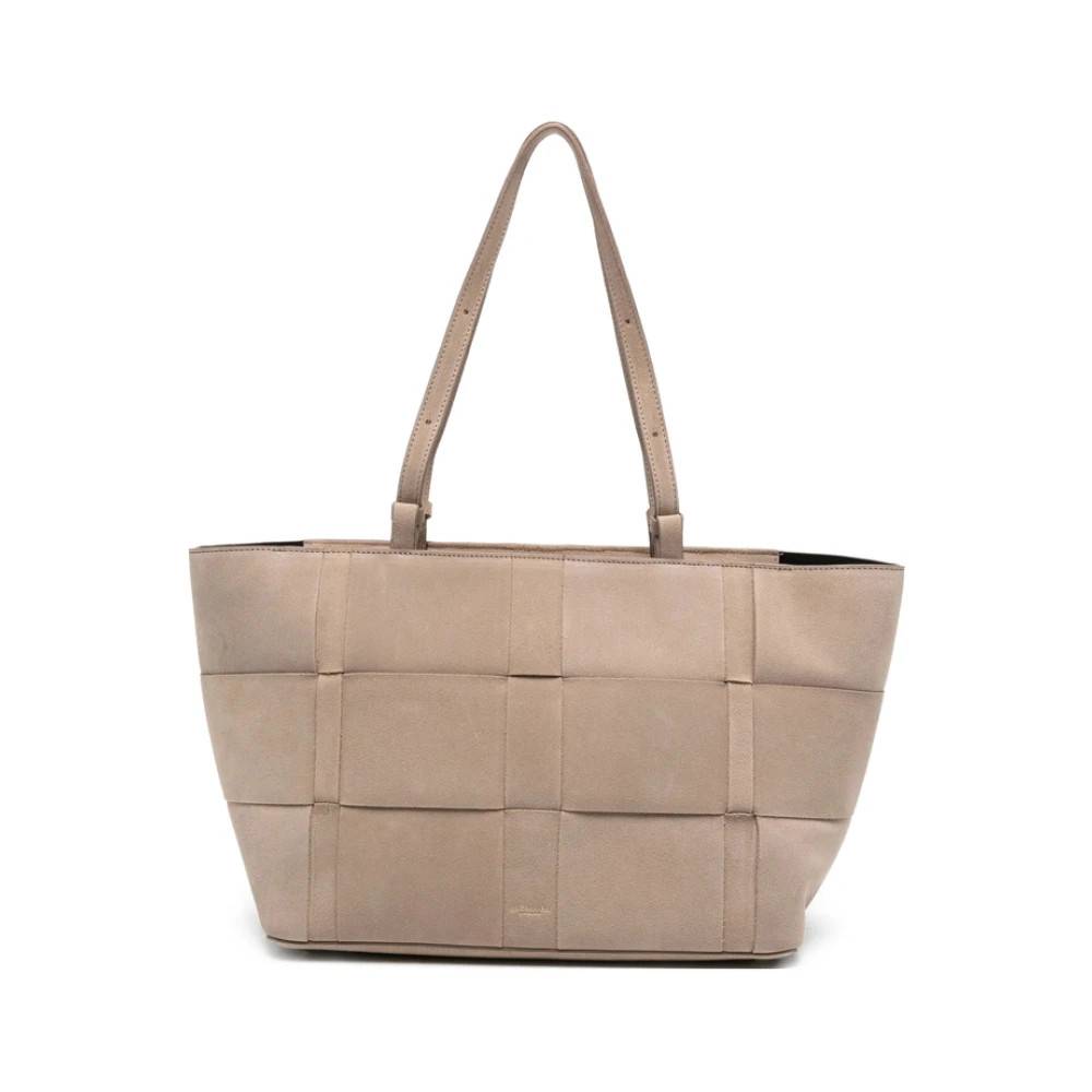 DeMellier Florence Woven Tote - Tasker - Dame - Beige - ONE SIZE - Uld