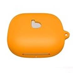 Fodral för Beats Powerbeats Pro 2, silikonskyddsfodral för Beats Powerbeats Pro 2, stöttåligt silikonfodral för Beats Powerbeats Pro 2 (orange)