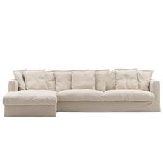 Decotique - Le Grand Air 3-sitssoffa Divan Vänster - Beige