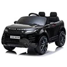 Elbil 2-sits 12 V Range Rover Evoque svart - lyxpaket