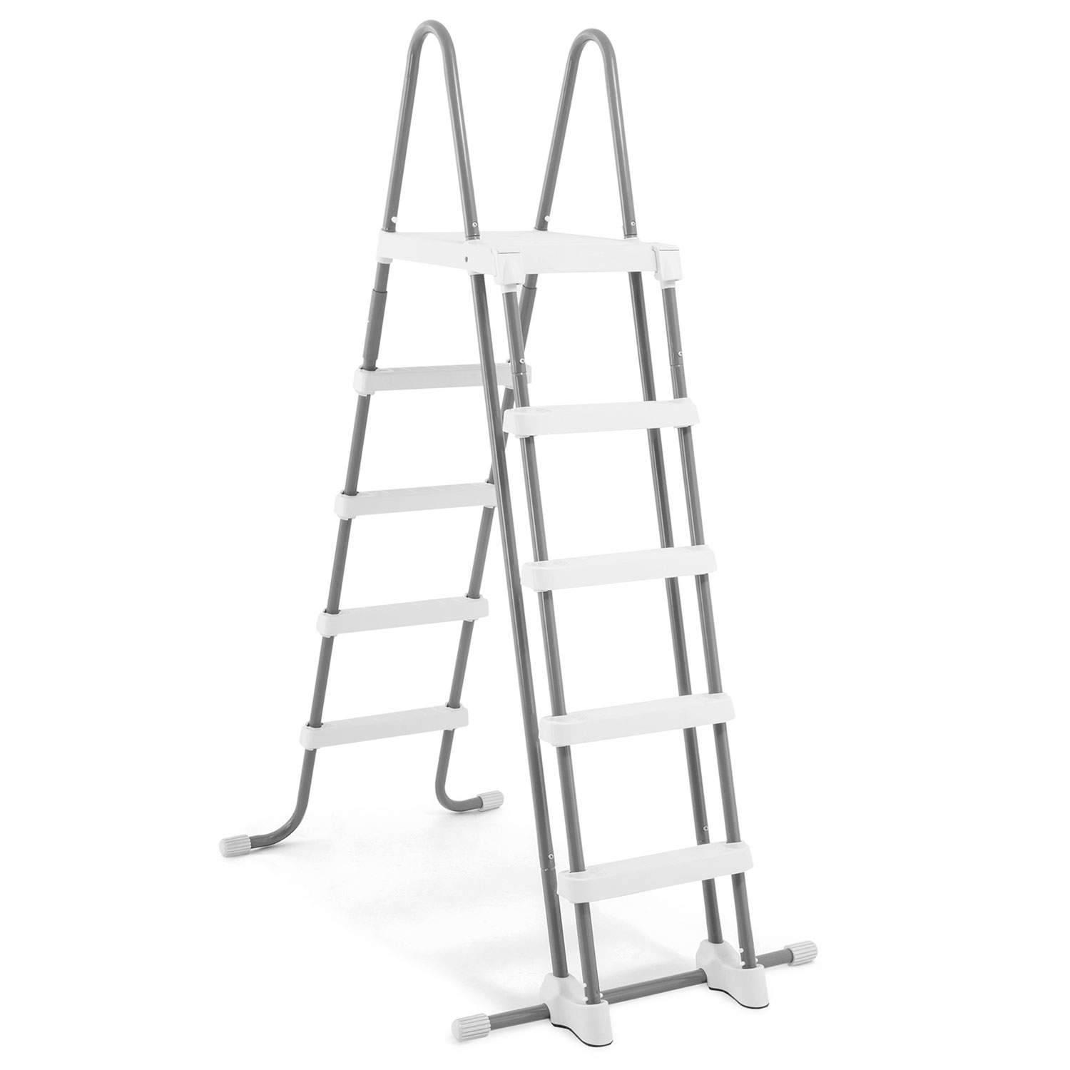 Poolstege 132 cm – Halkfria metalltrappsteg