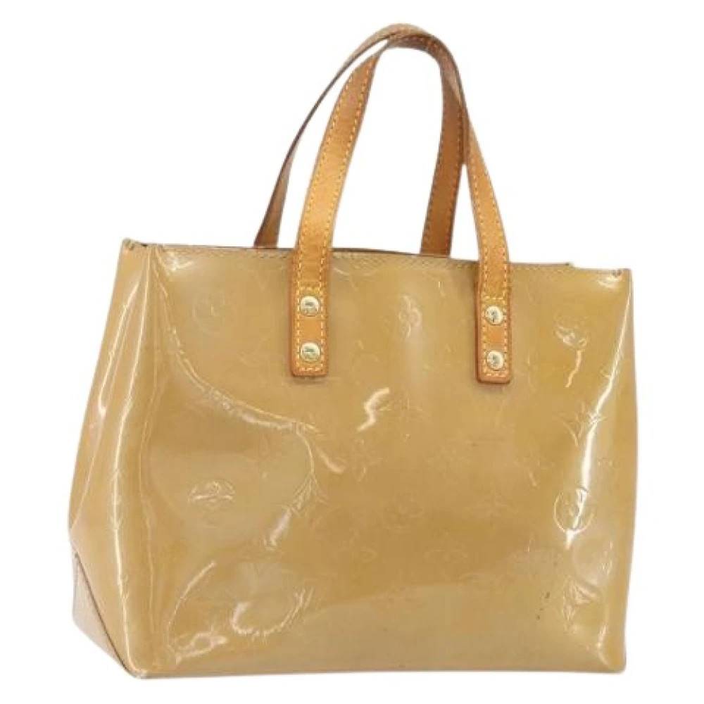 Louis Vuitton Vintage Pre-owned Vintage Håndtaske - Vintage - Dame - Beige - ONE SIZE - Læder