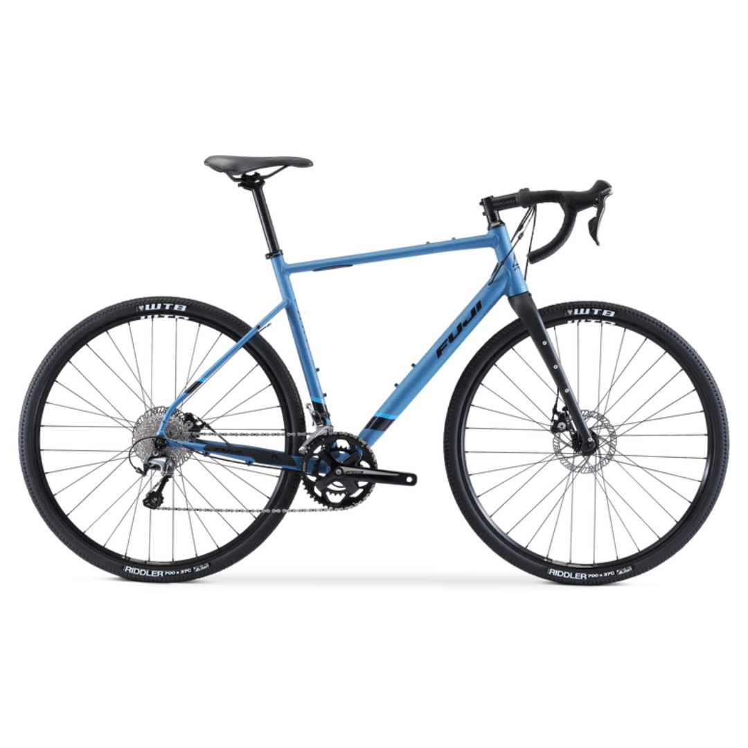 Fuji JARI 2.1 2023 - Shimano Tigra - Cerchi WTB ST i23 TCS 2.0, mozzi Formula, raggi 32H, 14/15G - 010 / 55 / Matt denim blue (55)