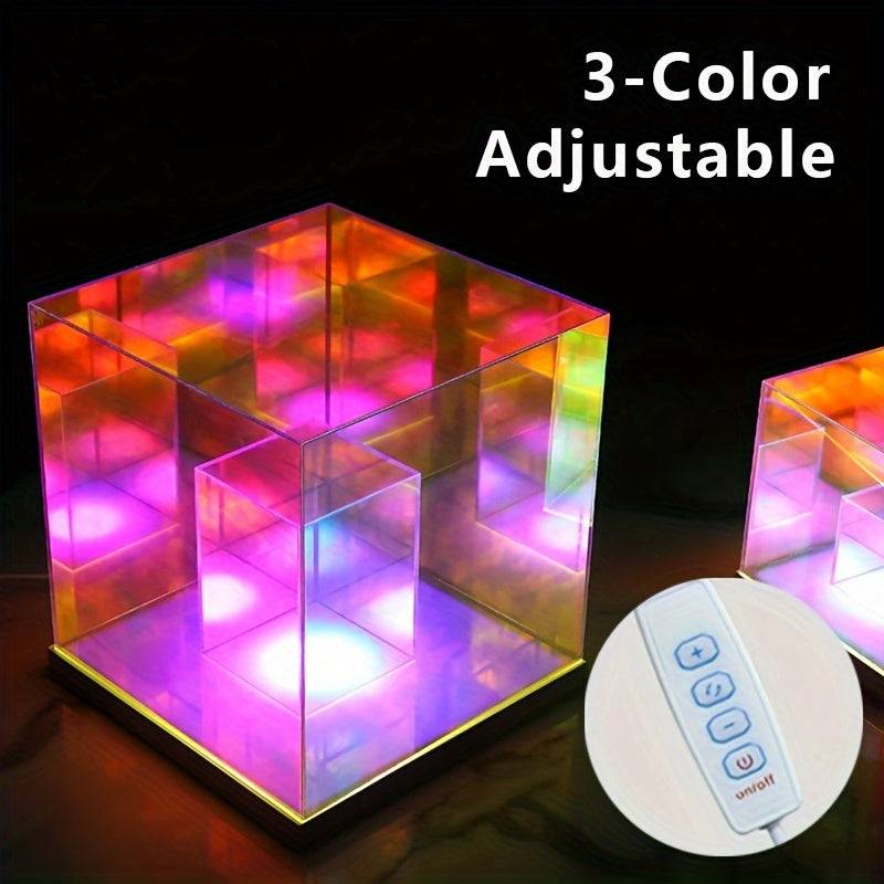 LumiLuxe – Justerbar LED Bordslampa med 3 Färger - 3 färger justerbar