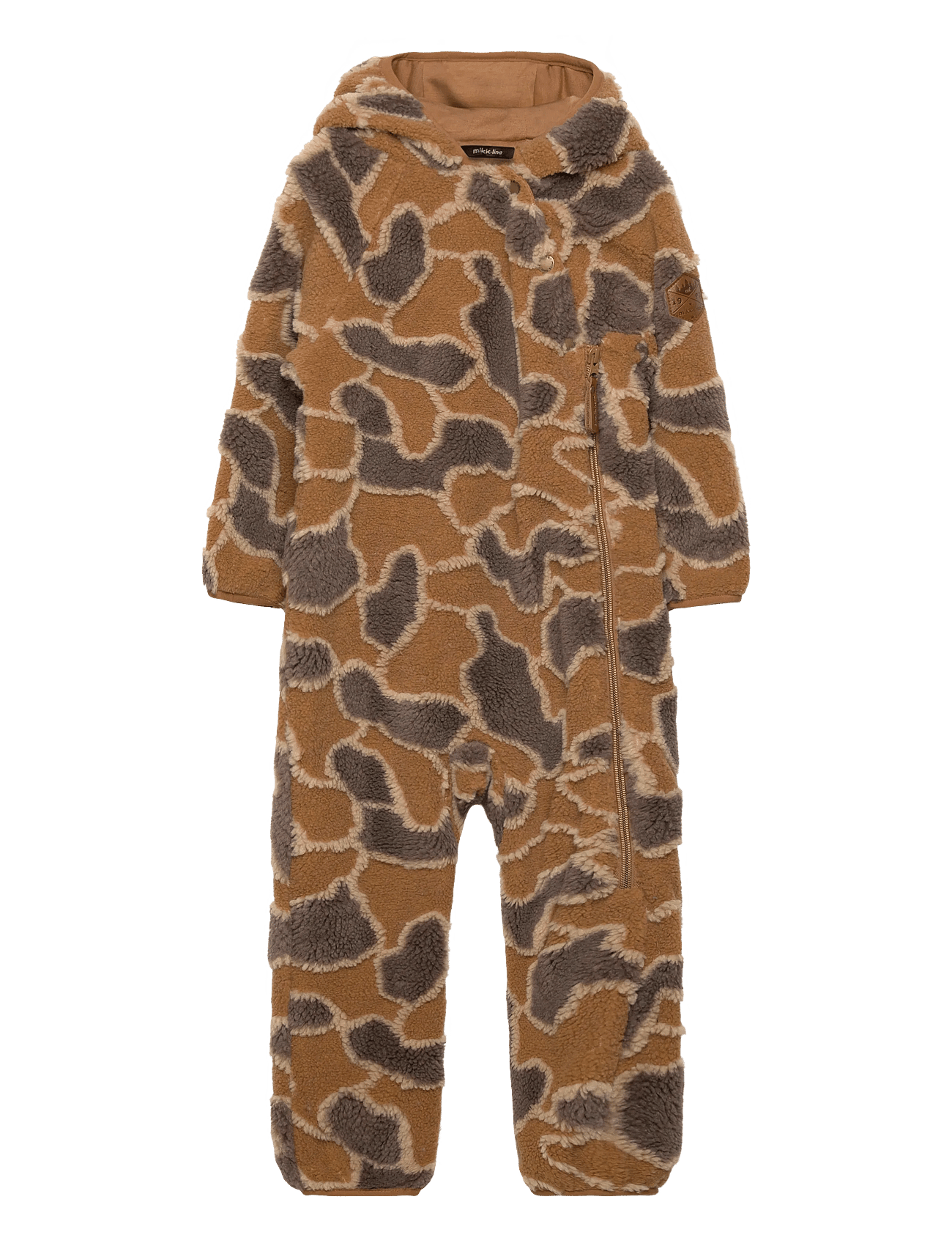mikk-line Teddy Suit Ears - Brown - 74