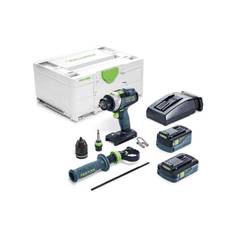 Festool Skruvdragare & slagborr QUADRIVE TPC 18/4 5,0/4,0 I-Plus