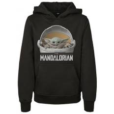 The Mandaloria Baby Yoda hoodie barn (black 158/164)