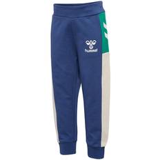Hummel Sweatpants - hmlSkylan Ajust Waist Pants - True Navy - Hummel - 1 år (80) - Sweatpants