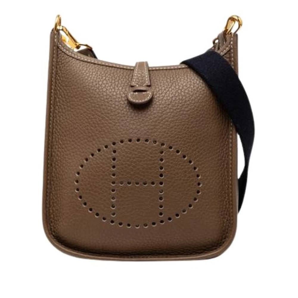 Hermès Vintage Pre-owned Evelyne 16 Skuldertaske - Vintage - Dame - Brun - ONE SIZE - Uld